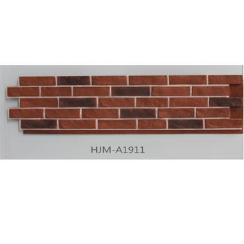 Durable Brick Cultural Stone Faux Panel  HJM-A1911